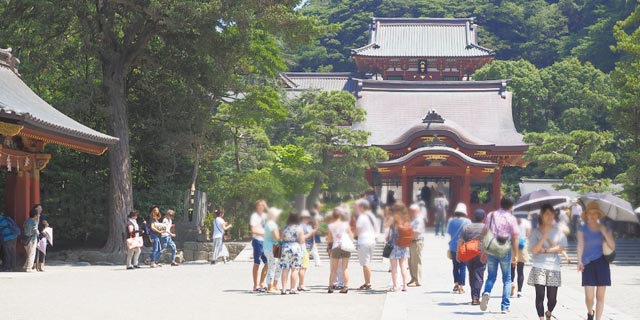 Japan [Kanagawa] Tsurugaoka Hachimangu Shrine (鶴岡八幡宮)