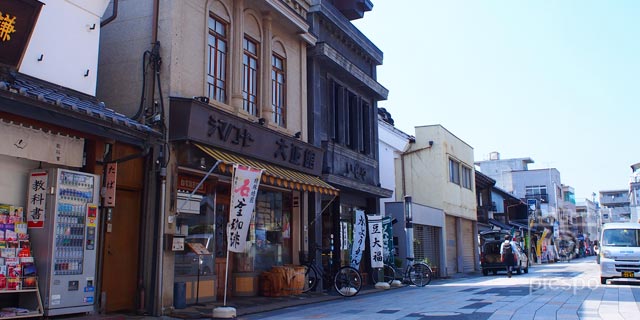 Japan Saitama [KWAGOE-CITY] Taisho Roman Dori Street (大正浪漫夢通り)