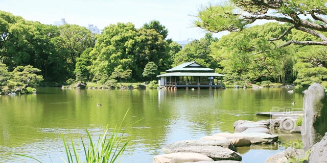 Japan Tokyo [KOTO-KU] Kiyosumi Garden (清澄庭園)