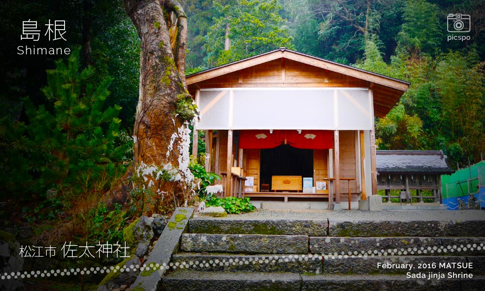 佐太神社の仮殿