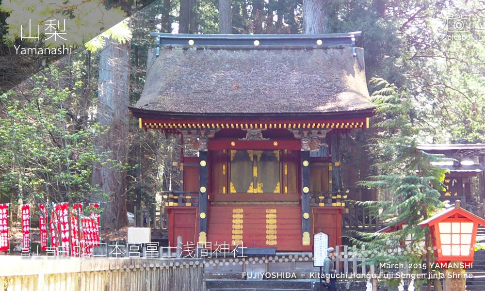 기타구치혼구 후지 센겐신사 (北口本宮冨士浅間神社) 도구 혼덴