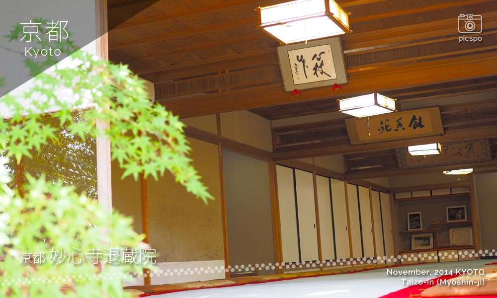 京都：妙心寺「退蔵院」の大休庵