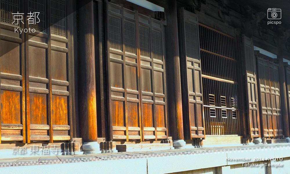 京都：東福寺の本堂