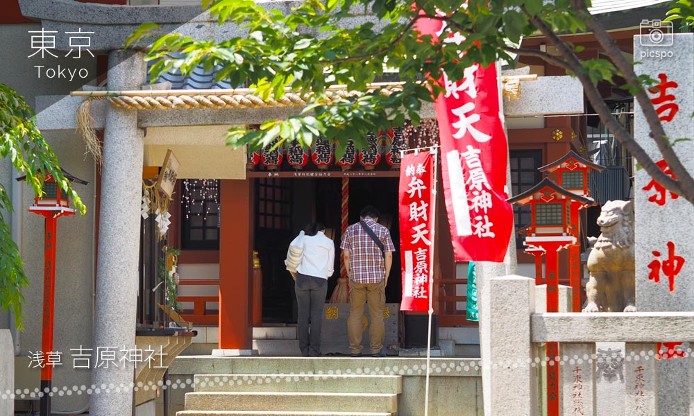 Yoshiwara Jinja Shrine (吉原神社) Shaden (社殿)