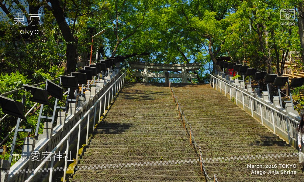아타고진자 (愛宕神社) : 출세의 계단