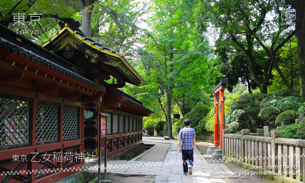 根津神社･透塀の「西門」