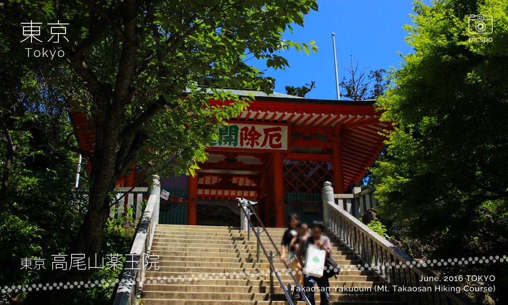 Takaosan Yakuōin Temple (高尾山薬王院) Nio-mon Gate (仁王門)