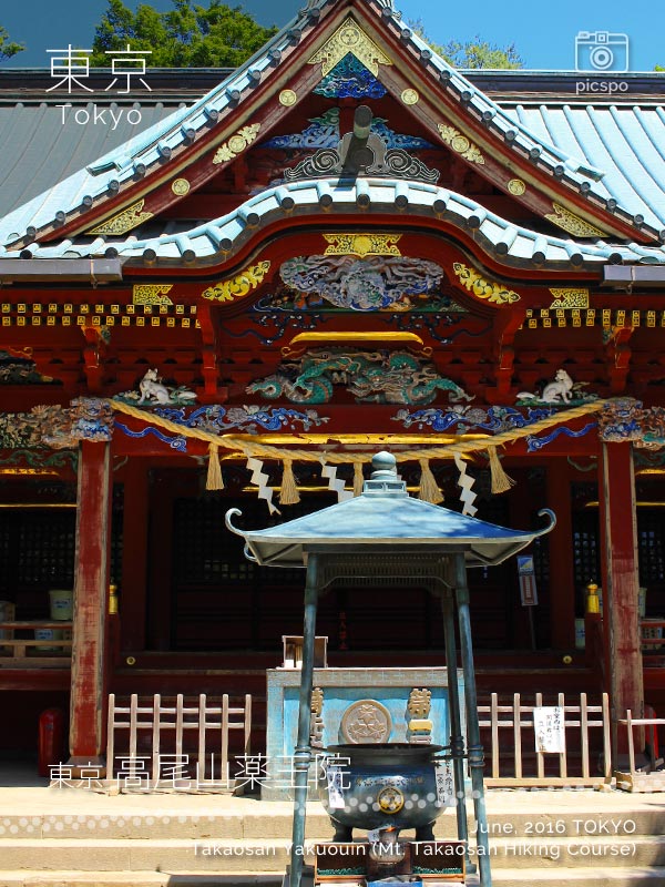 Takaosan Yakuōin Temple (高尾山薬王院) 飯縄権現堂