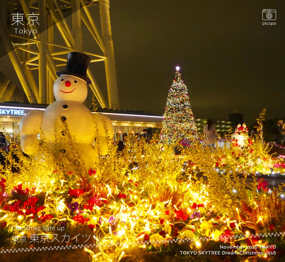 東京スカイツリー＊ドリームクリスマス2016