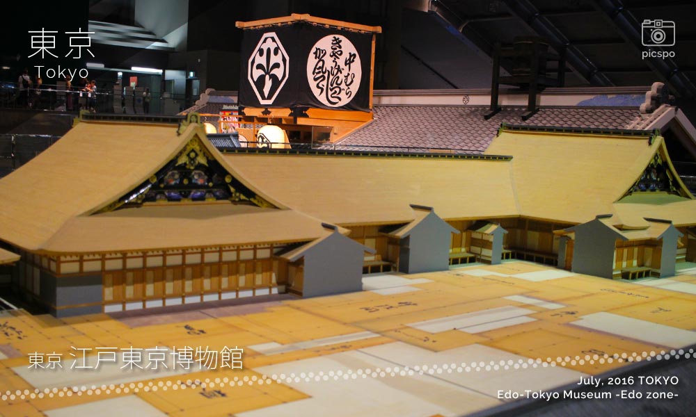 江戸東京博物館：江戸ゾーンの大名屋敷
