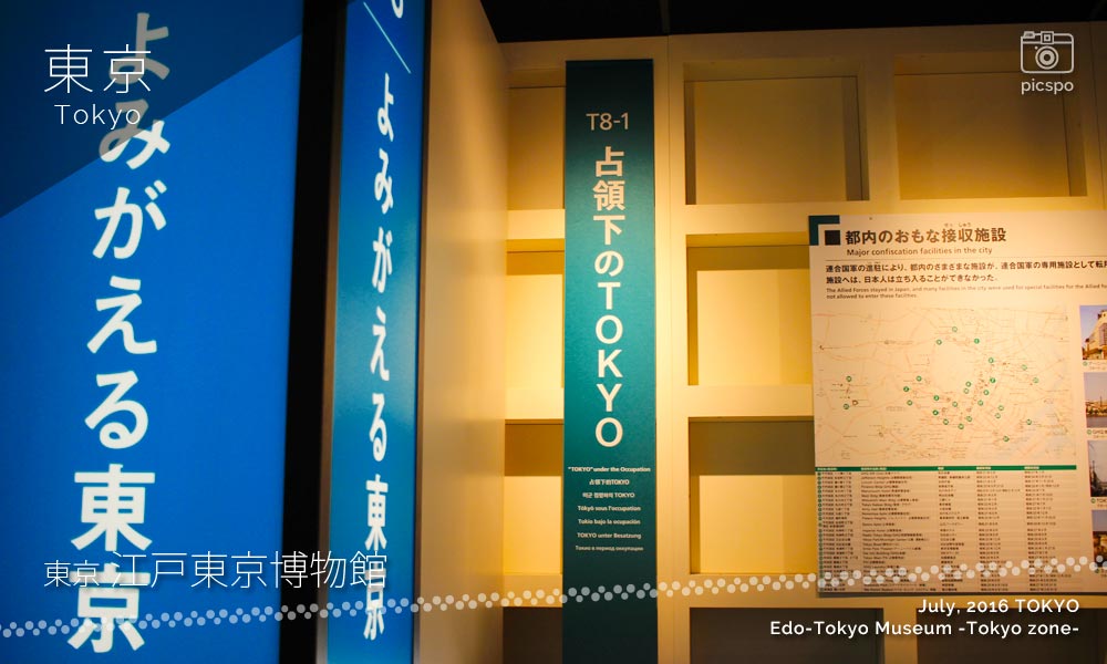 江戸東京博物館：東京ゾーンのよみがえる東京エリア