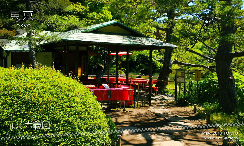 Rikugien Gardens (六義園) Fukiage Chaya