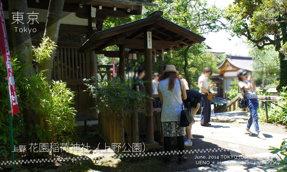 花園稲荷神社の境内
